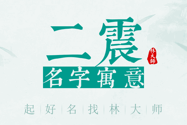 二震名字寓意