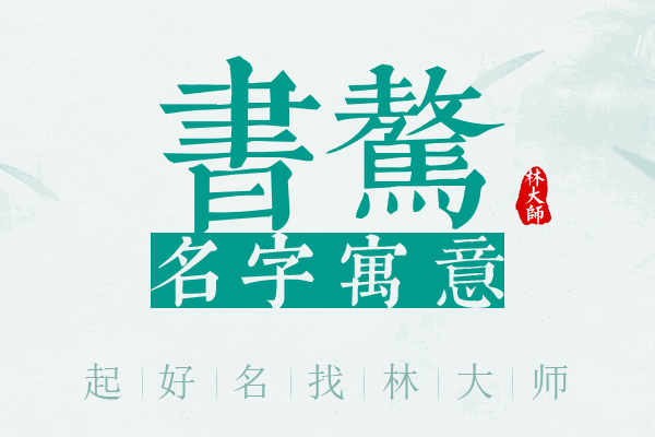 书骜名字寓意