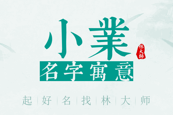 小业名字寓意