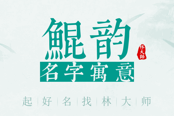 鲲韵名字寓意