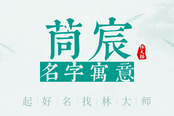 茼宸名字寓意