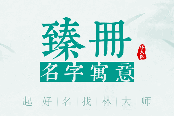 臻册名字寓意