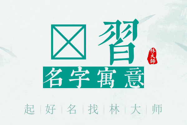 玏習名字寓意