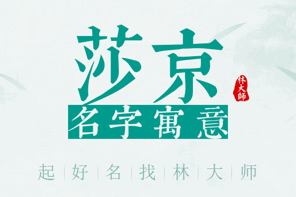 莎京名字寓意