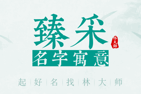 臻采名字寓意